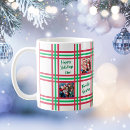 Search for plaid mugs Family photo
