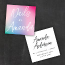 Search for pastel color business cards Hair stylist