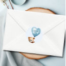 Search for blue heart balloon stickers Watercolor