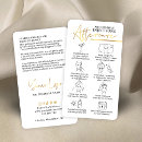 Recherche de aftercare business cards Élégant