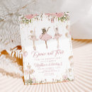 Search for dance twirl invitations Ballerina