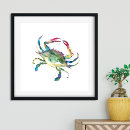 Search for crab posters Coastal