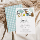 Search for cooking bridal shower invitations Modern