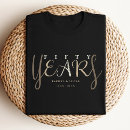 Recherche de anniversaire mariage d or tshirts Élégant