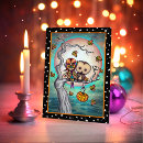 Search for bird halloween cards Girl