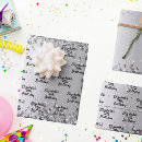 Search for silver confetti wrapping paper Glitter
