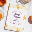 Recherche de canard baby shower invitations Éclabousser