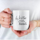 Search for literature mugs Black and white