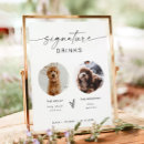 Search for wedding stationery Signature cocktail