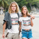Recherche de palmiers tshirts Coucher de soleil