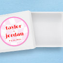 Search for elegant retro typography stickers Black and white