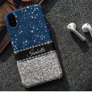 Search for navy blue silver iphone cases Sparkle