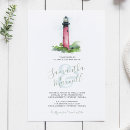 Search for lighthouse wedding invitations Beach