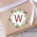 Search for beautiful christmas stickers Wreath