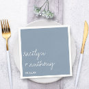 Search for dusty blue napkins Elegant
