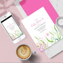 Search for pink and green invitations Unique