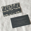 Search for leaves pattern business cards Modern