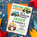 Recherche de truck party invitations Camion