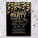 Search for 2024 graduation invitations Gold