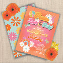 Recherche de flower power birthday invitations Hippie