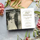 Search for golden wedding invitations 50 years