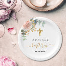 Search for baptism paper plates Modern