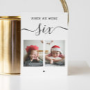 Search for age table cards When we were