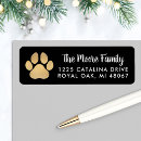 Search for christmas dog return address labels Modern