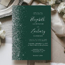 Search for faux silver wedding invitations Elegant