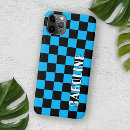 Recherche de damier noir et blanc iphone coques Pour elle