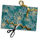 Search for gold and teal tissue paper Nautical