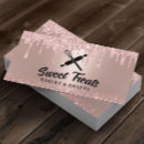 Recherche de friandises cartes visite Cupcake