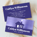 Search for purple house business cards Professional