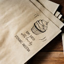Search for cupcake rubber stamps Bakery