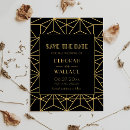Search for roaring 20s save the dates Geometric