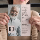 Search for typography 60th birthday invitations Milestone