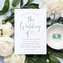 Search for silver heart invitations Modern