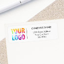Search for logos return address labels Your logo here