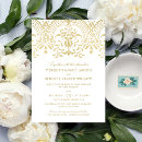Search for damask wedding invitations White