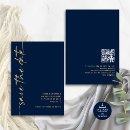 Search for blue black and gold invitations Qr code