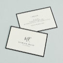 Search for classic business cards Simple