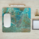 Recherche de pierre bleue tapis souris Turquoise