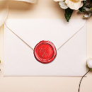 Search for red wax stickers Modern