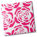 Recherche de motif de fleur rose carreaux Floral