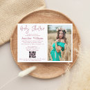 Search for photo baby girl shower invitations Chic