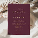 Search for purple and gold wedding invitations Simple
