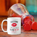 Search for red kiss mugs Trendy