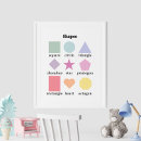 Recherche de forme posters Pour enfants