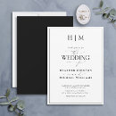 Search for black and white wedding invitations Script