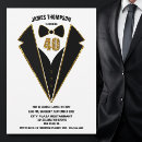 Search for tuxedo party invitations Gold